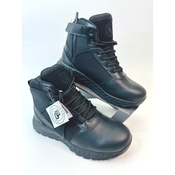 BD Protective Equipment BDX6 Waterproof Side Zip Tactical Boots Black Mens 9 NEW main image 8